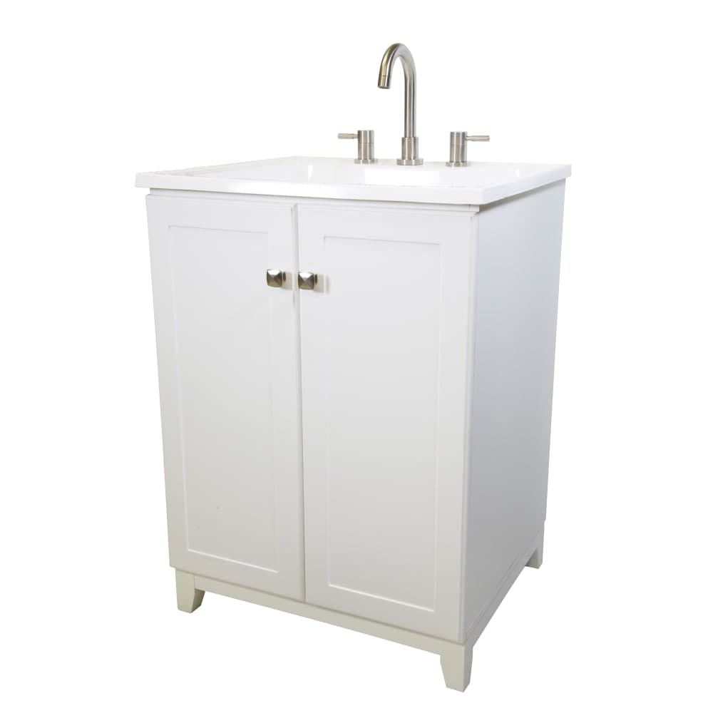 Shop Design House 547232 24 Vanity Cabinet With Laundry Sink