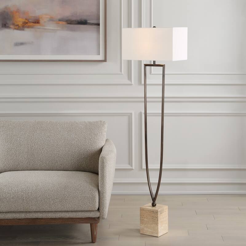 Uttermost Fork In The Road Floor Lamp - 64'' H X 18'' W X 10'' D