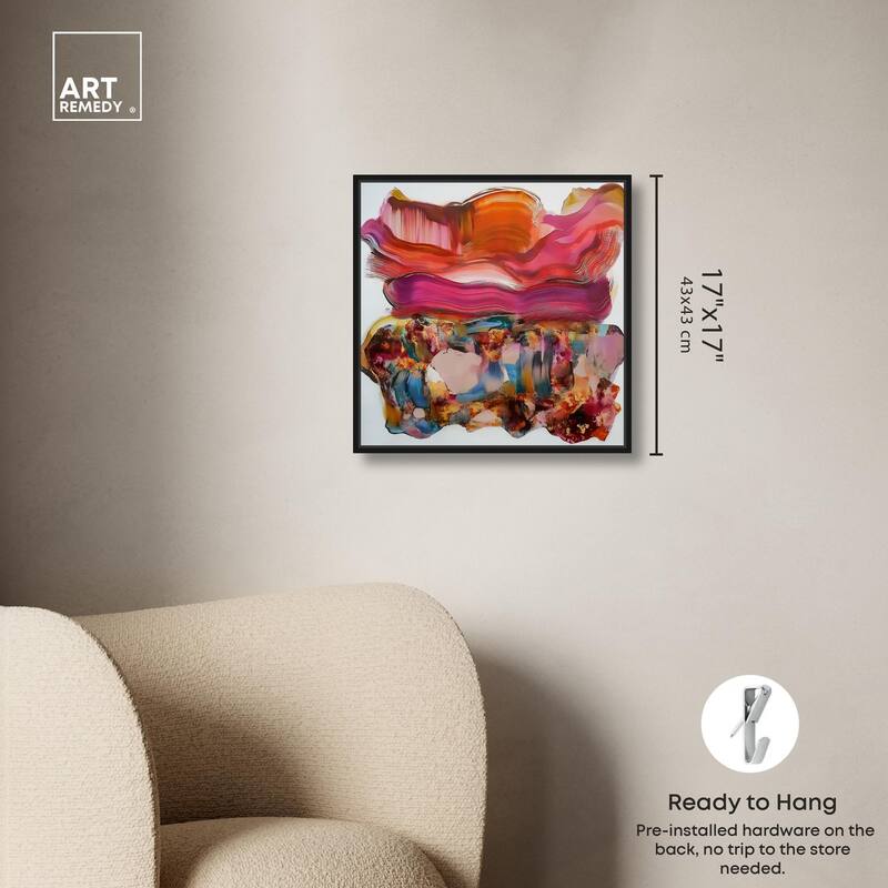 Flow State II Canvas by Art Remedy