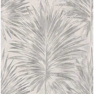 Seabrook Designs Cyril Palm Unpasted Wallpaper