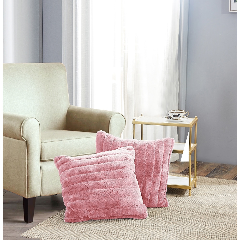 Pink Polyester Oversized Throw Pillows Bed Bath Beyond