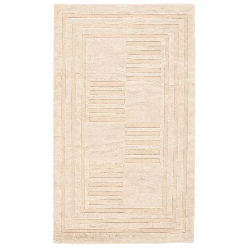 SAFAVIEH Handmade Impressions Makala Modern Wool Rug - 3' x 5' - Multi - Rectangle