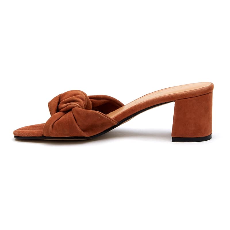Matisse Vince Suede Sandal - Cognac - 7
