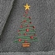 preview thumbnail 14 of 19, Sweet Kids 100% Polyester SUPER PLUSH Double Brushed Hooded Bathrobe - CHRISTMAS TREE