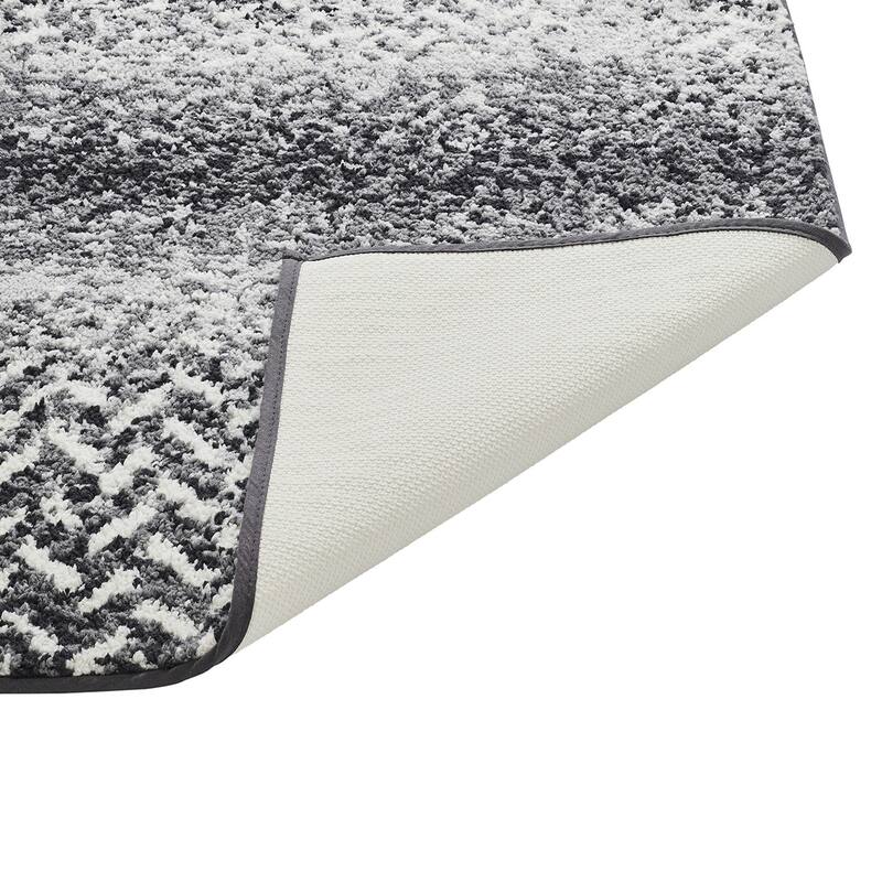Better Trends Casablanca Collection 100% Micro Polyester Soft Plush & Absorbent Water Machine Washable 2 Piece Bath Rug Set