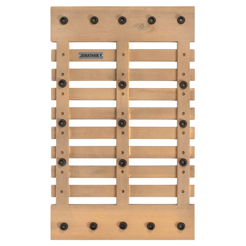 Paige Acacia Wood Slat Natural Indoor/Outdoor Shower Mat