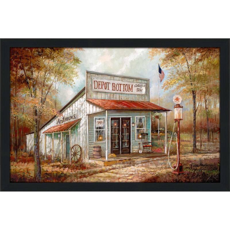 "Depot Bottom" by Ruane Manning Print on Acrylic