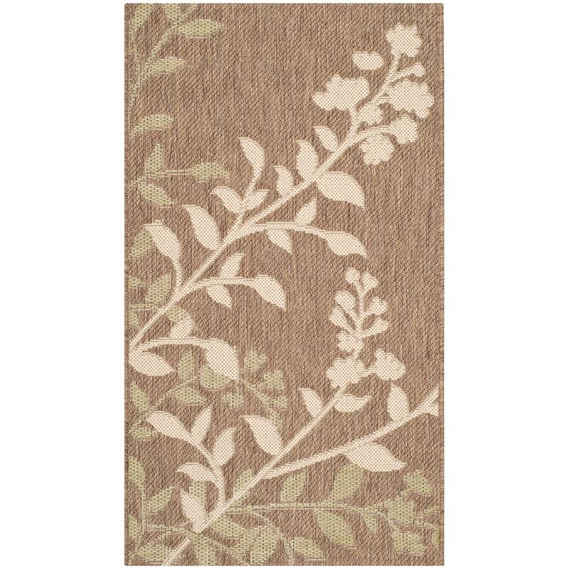 SAFAVIEH Courtyard Edine Botanical Indoor/ Outdoor Waterproof Patio Backyard