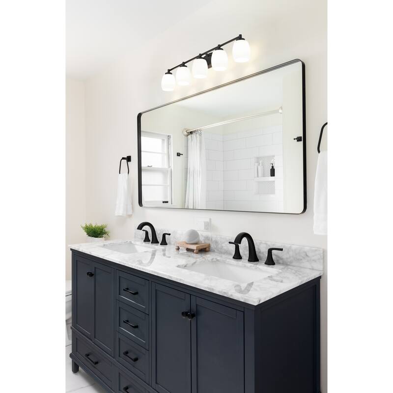 Kendrick 5 Light Vanity in Matte Black