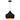 Dynamic 15 Inch 1 Light Down Pendant With Black Finish