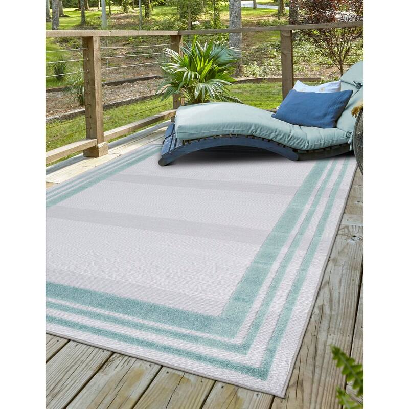 Outdoor Denver Collection Area Rug