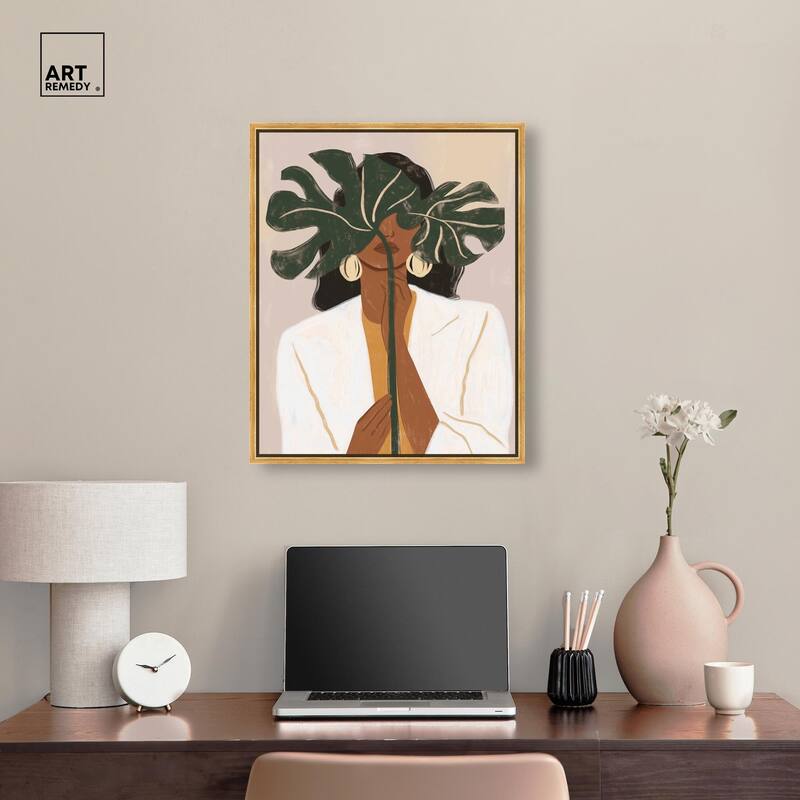 Leiva I Canvas by Art Remedy