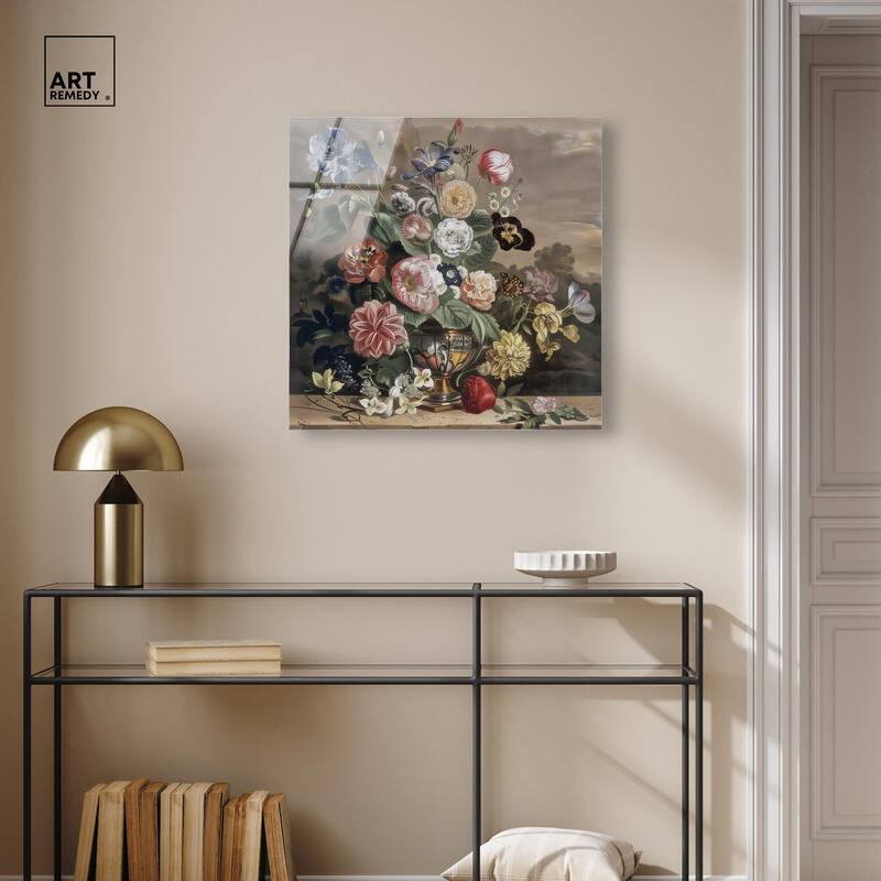 Classical Dream Vase II Acrylic by Art Remedy, Ready to Hang