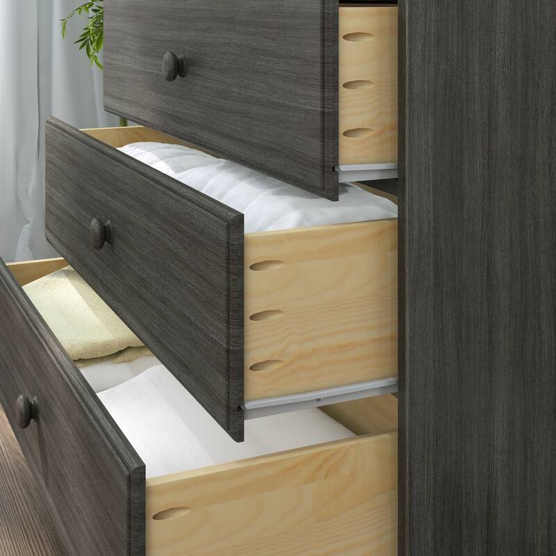 Max and Lily 3-Drawer Solid Wood Dresser
