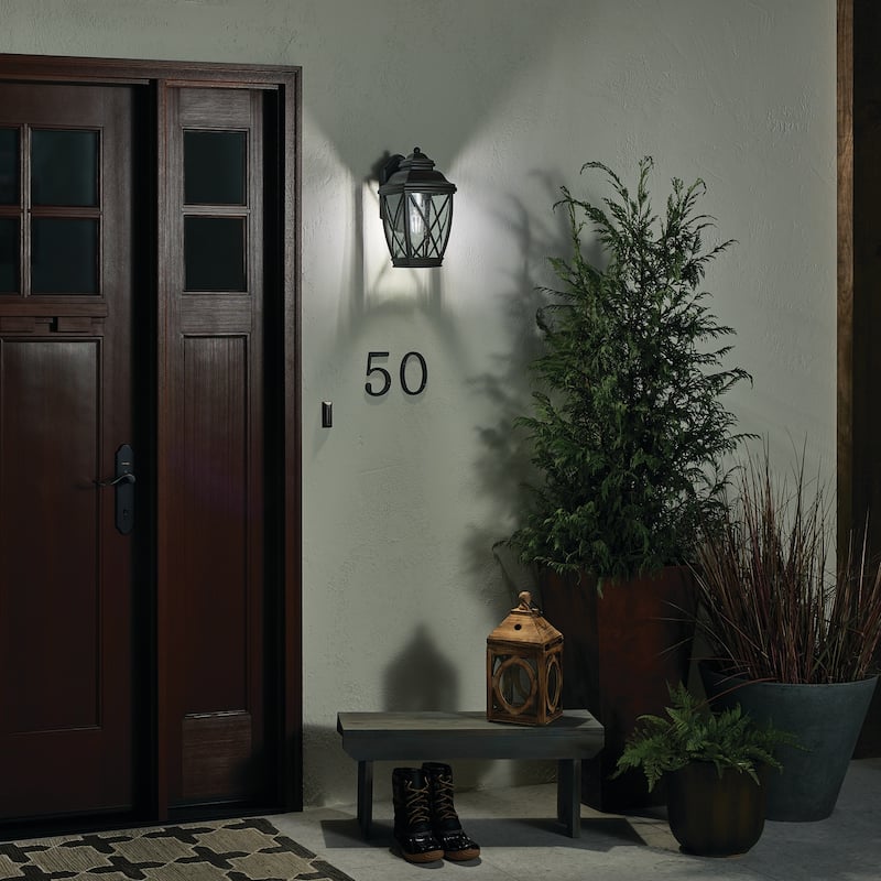 Kichler Lighting Tangier Collection 1-light Olde Bronze Outdoor Wall Lantern