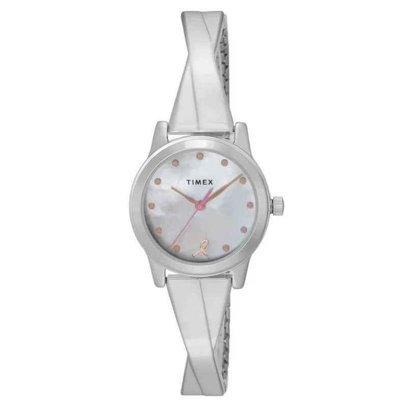 Timex Women's Bangles Mother Of Pearl Dial Watch - TW2V52900 - Mother Of Pearl - One Size