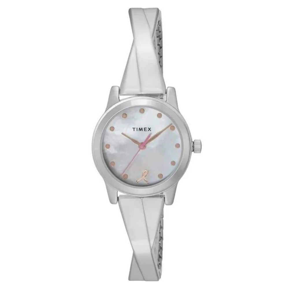 Timex Women's Bangles Mother Of Pearl Dial Watch - TW2V52900 - Mother Of Pearl - One Size