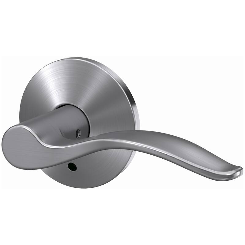 Schlage Custom Pennant Non-Turning Two-Sided Dummy Door Lever Set with