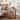 23.62" Farmhouse Solid Wood End Table with 3-Tier Storage Shelf - 23.62" L x 12.60" W x 23.62" H 