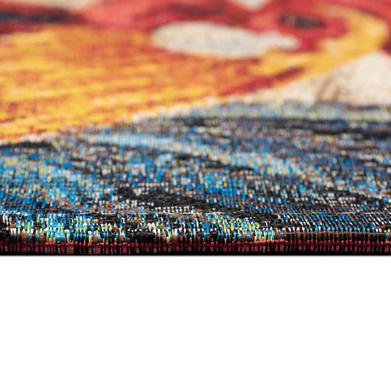 Liora Manne Esencia Three Roosters Indoor/Outdoor Mat