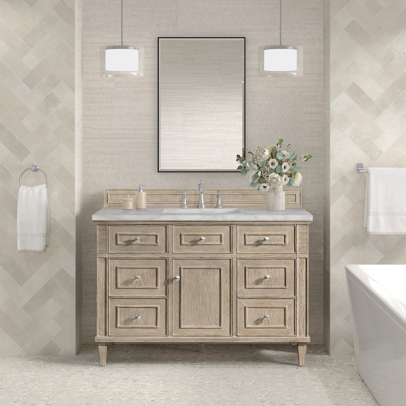 James Martin Vanities 424-V48-3VSL Lorelai 48" Single Basin Wood