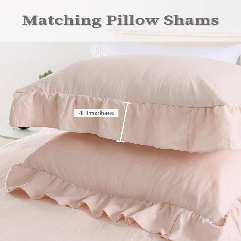 Super Soft 3Pcs Duvet Cover Set, with 1 Duvet Cover with 2 Pillow Shams