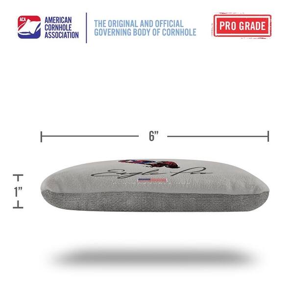 Eagle Gray Dual Sided Cornhole Bags