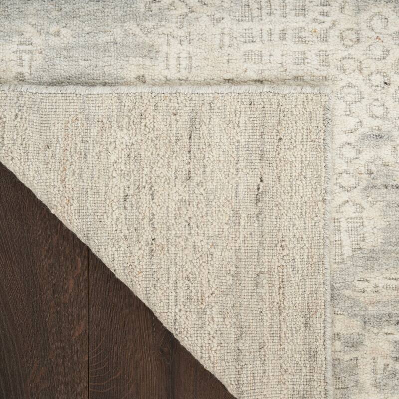 Nourison Harmony Indoor only Grey Abstract Area Rug