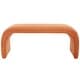 preview thumbnail 5 of 57, SAFAVIEH Tenko Modern Minimalist Glam Bench - 45" W x 18" D x 19" H Rust
