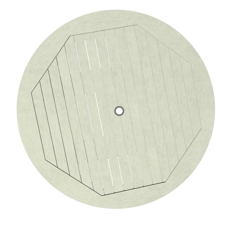 Highwood Commercial Grade 48" Round Dining Height Table