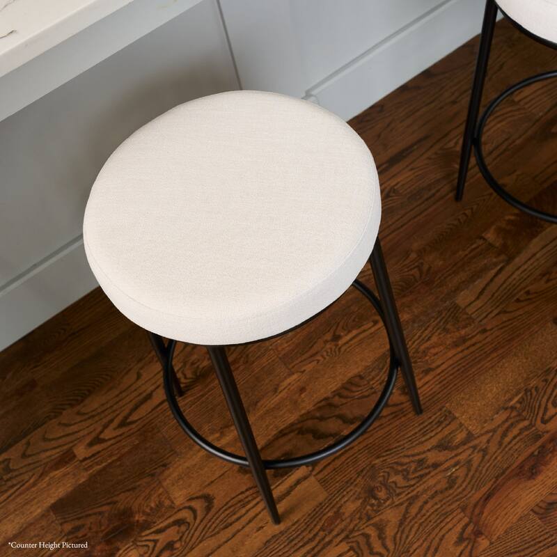 Maven Lane Stella Metal Kitchen Dining Stool