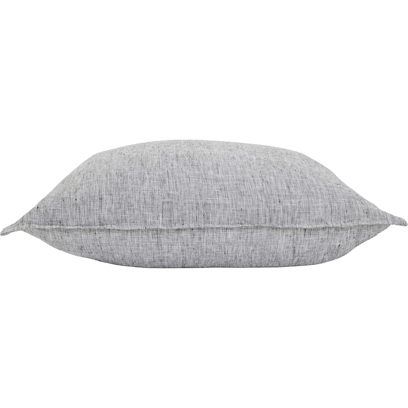 Textured Square Throw Pillow - 20" Black and White