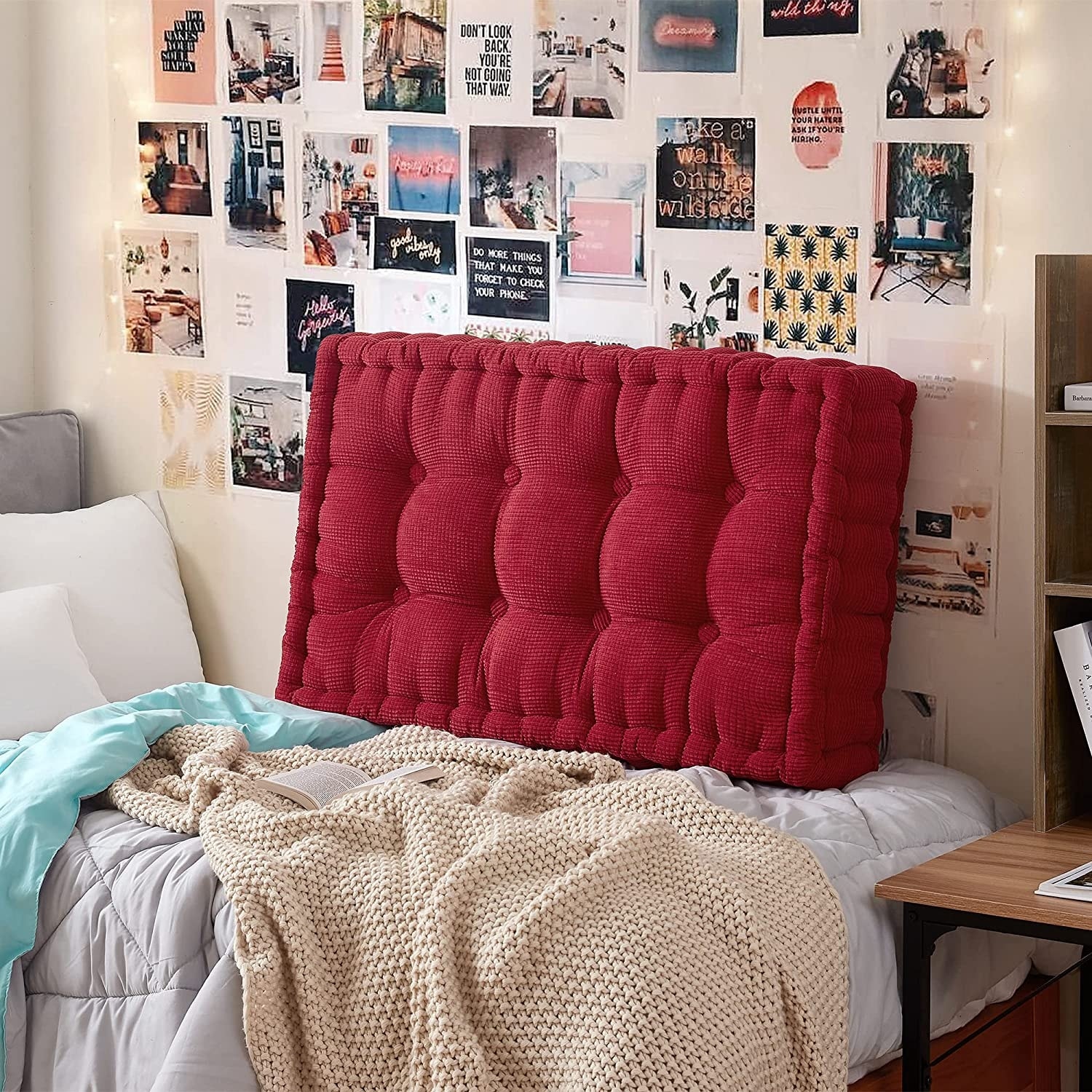 Rainha Ultra Thick Tufted College Dorm Headboard by DormCo-image