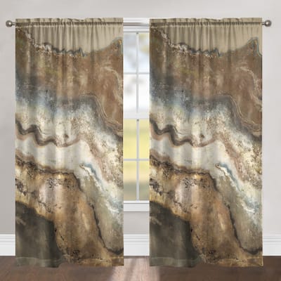 Laural Home Lava Flow Room Darkening Window Panel (Single) 84x50 - 50" x 84"