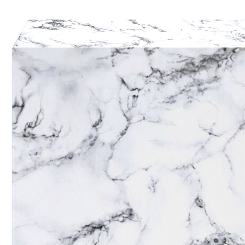 Contemporary ECC Concrete Contract Grade Square Accent Table