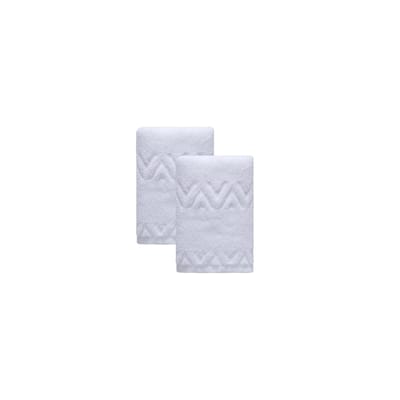Ozan Premium Home 100% Turkish Cotton Sovrano Collection Luxury Hand Towels (Set of 2)
