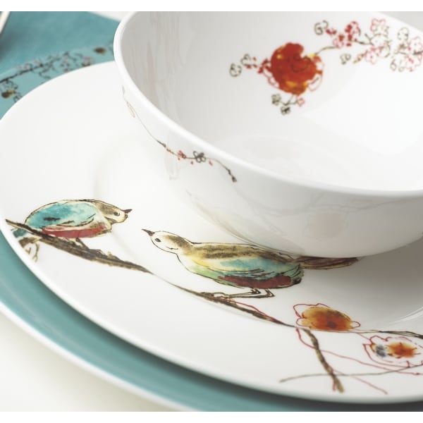 Lenox Chirp 12-Piece Dinnerware Set - Bed Bath & Beyond - 42655133