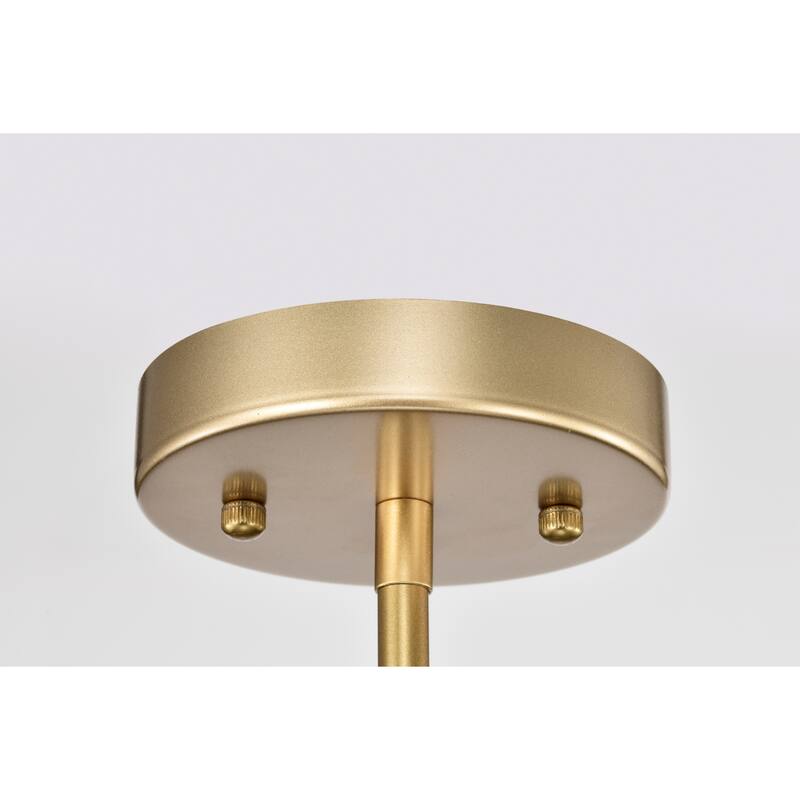 22 Inch Modern Classic Gold Chandelier 6 Light (SOLD AS A PAIR)