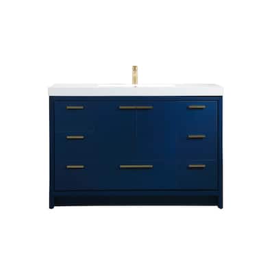 Elegant Lighting VF46048M Wyatt 48" Free Standing Single Basin Vanity