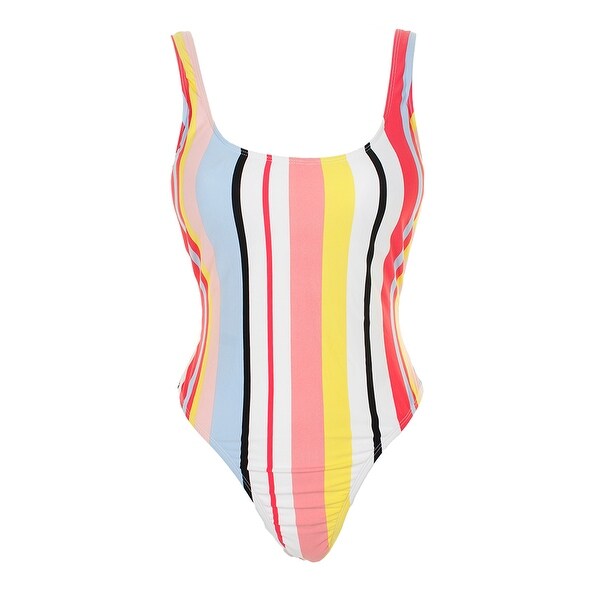 high leg low back one piece swimsuit