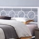 preview thumbnail 9 of 18, Francoise Modern Iron King Bed by Christopher Knight Home