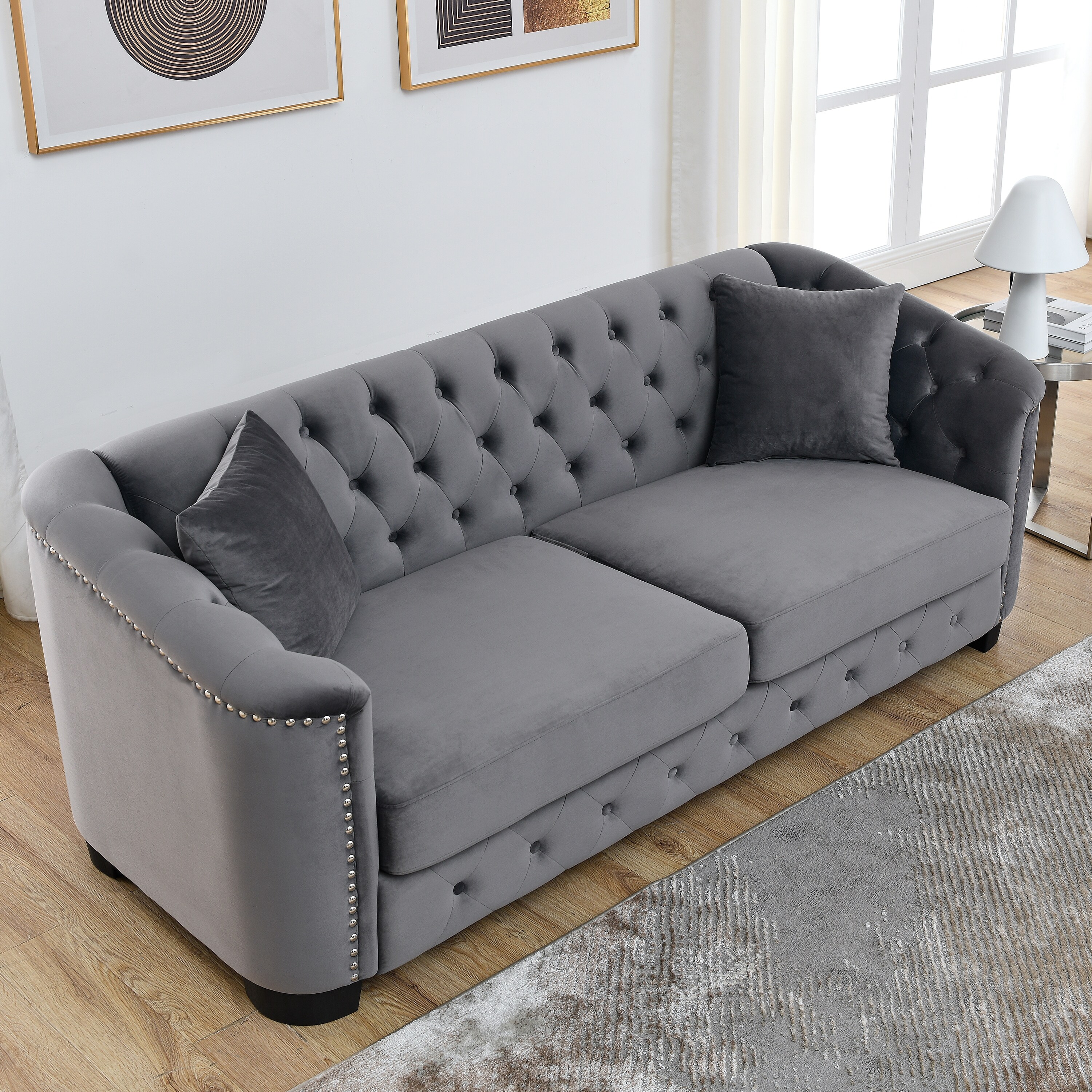 3 Seat Cushions Bridgewater Upholstered Sofa – The Well Appointed House