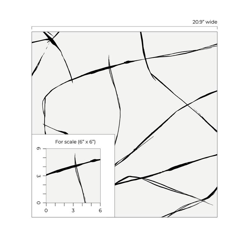 Seabrook Designs Astratto Geometric Non-Woven Unpasted Wallpaper