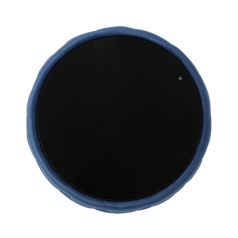 Elegant Design Ottoman with Velvet ,suit a variety of stylish home Settings