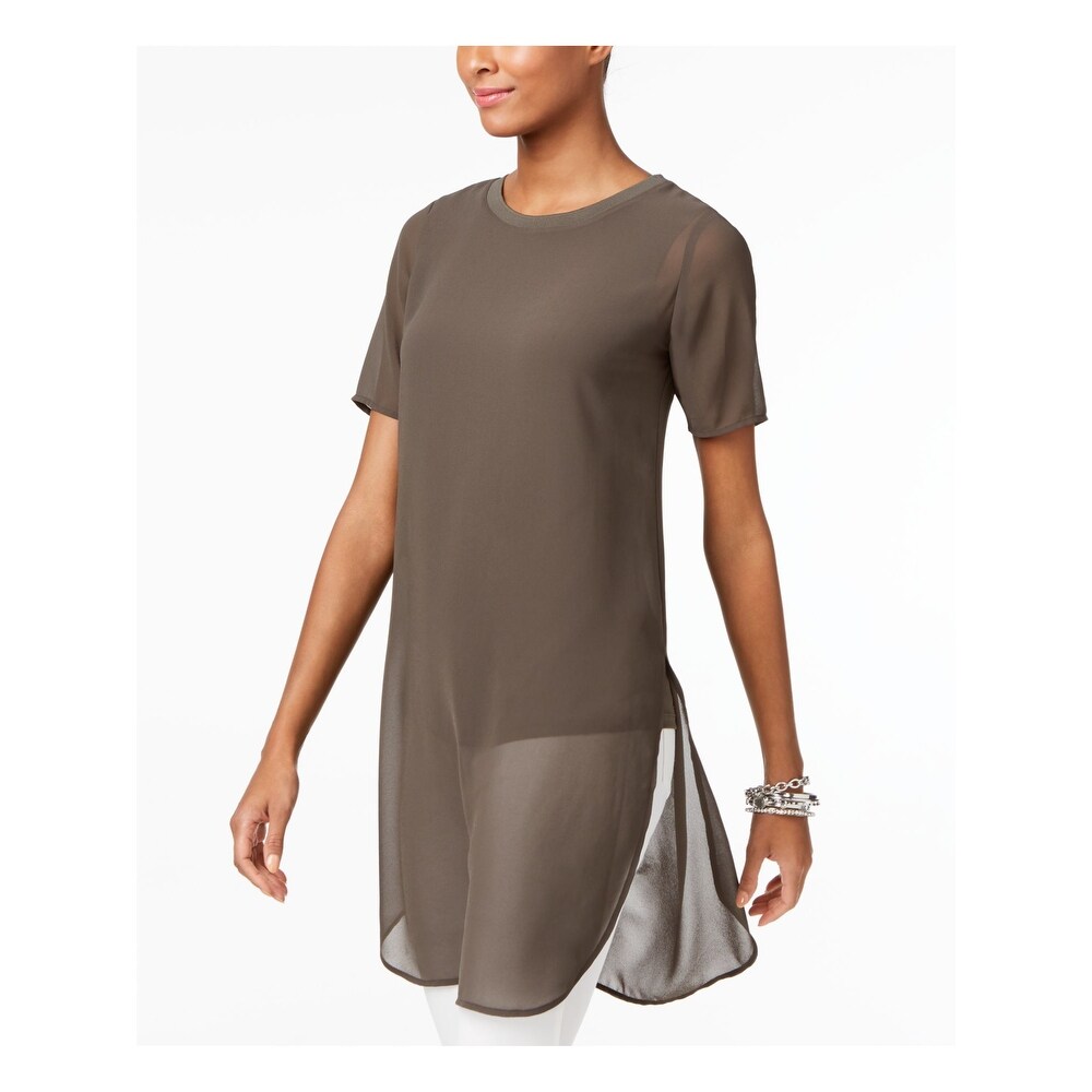 alfani short sleeve tops