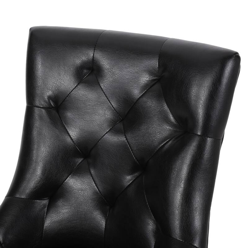 Cheney Tufted Dining Chairs (Set of 4) by Christopher Knight Home