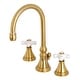preview thumbnail 22 of 23, Kingston Brass Governor 8 in. Widespread Bathroom Faucet