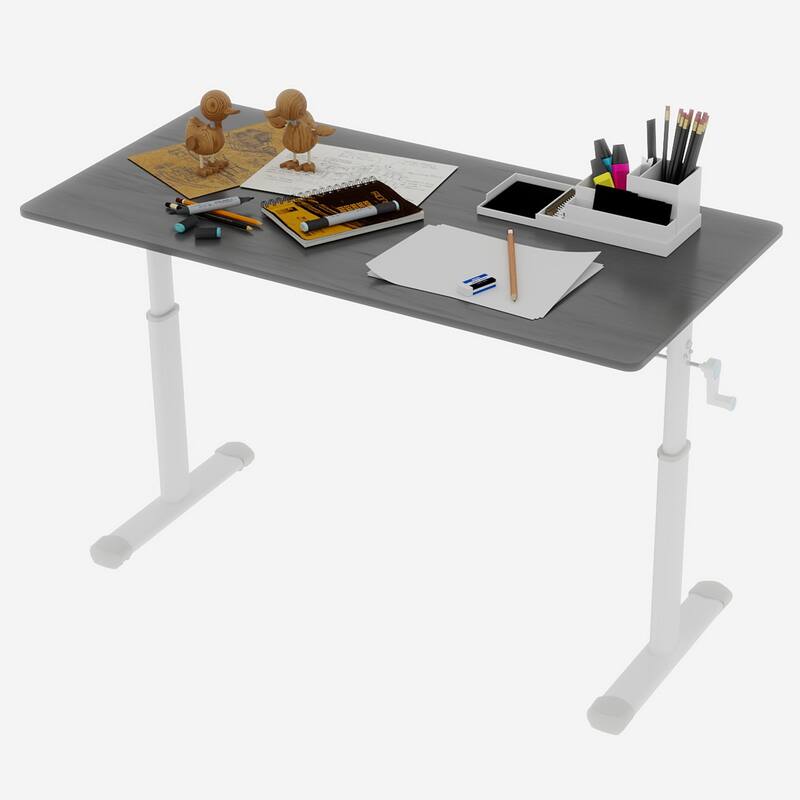 Adjustable compact design study desk suitable for children and adults