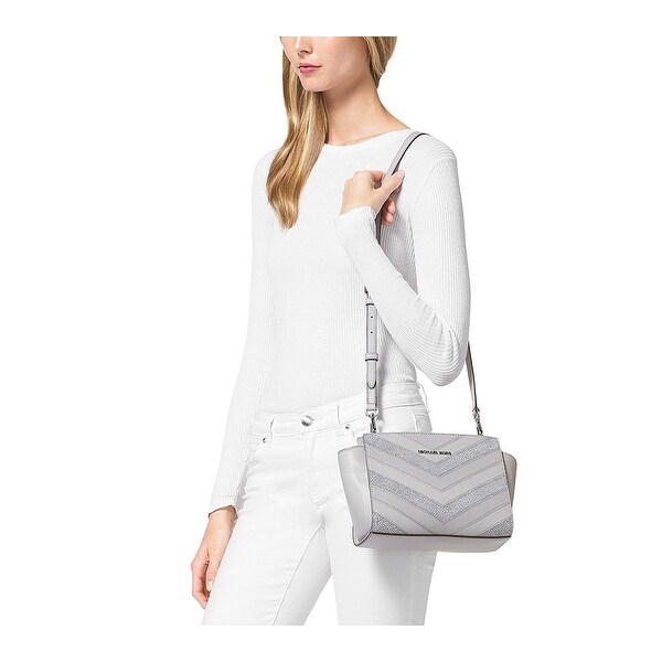 michael kors selma medium grey