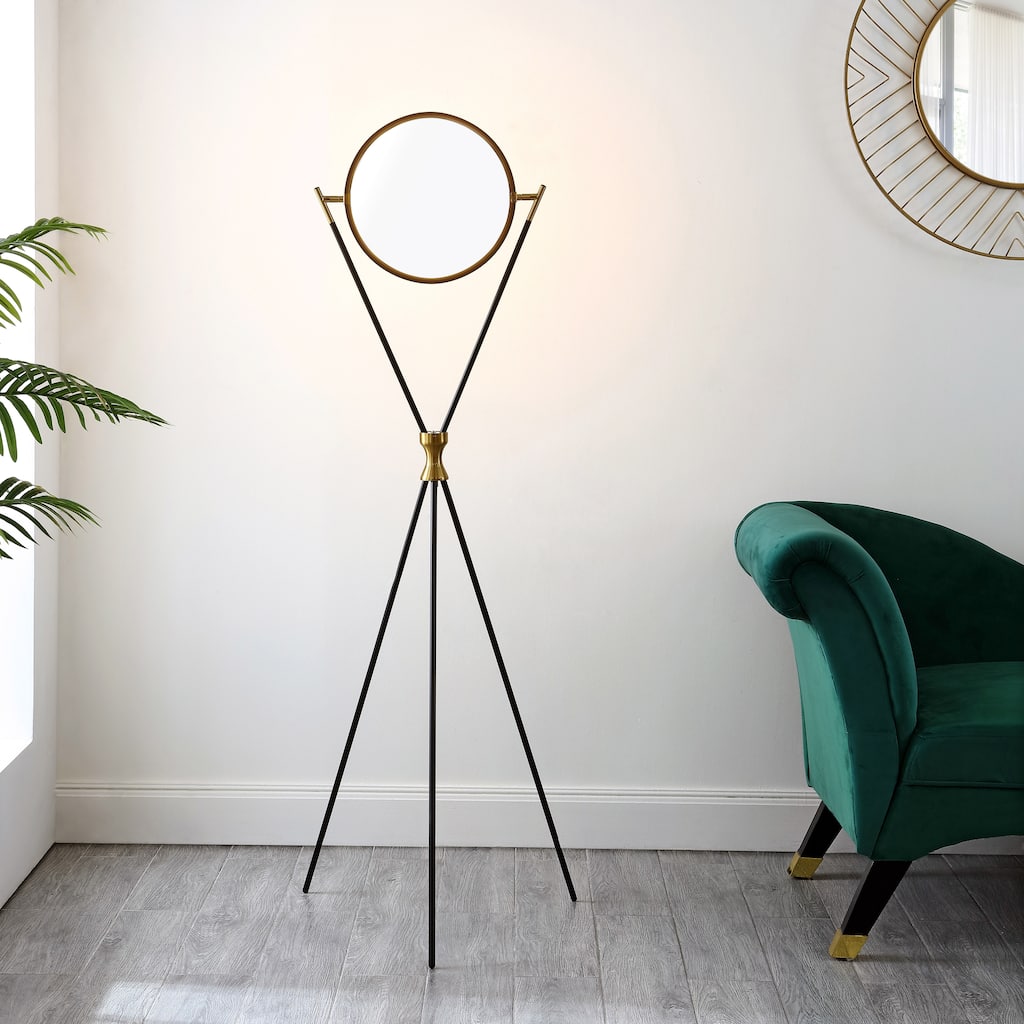 SAFAVIEH Lighting Rana 61-inch Tripod Floor Lamp - 22"W x 22"D x 61"H